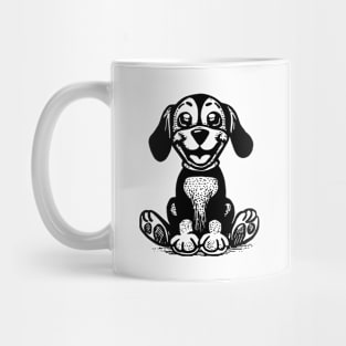 Funny Smiling Dog Mug